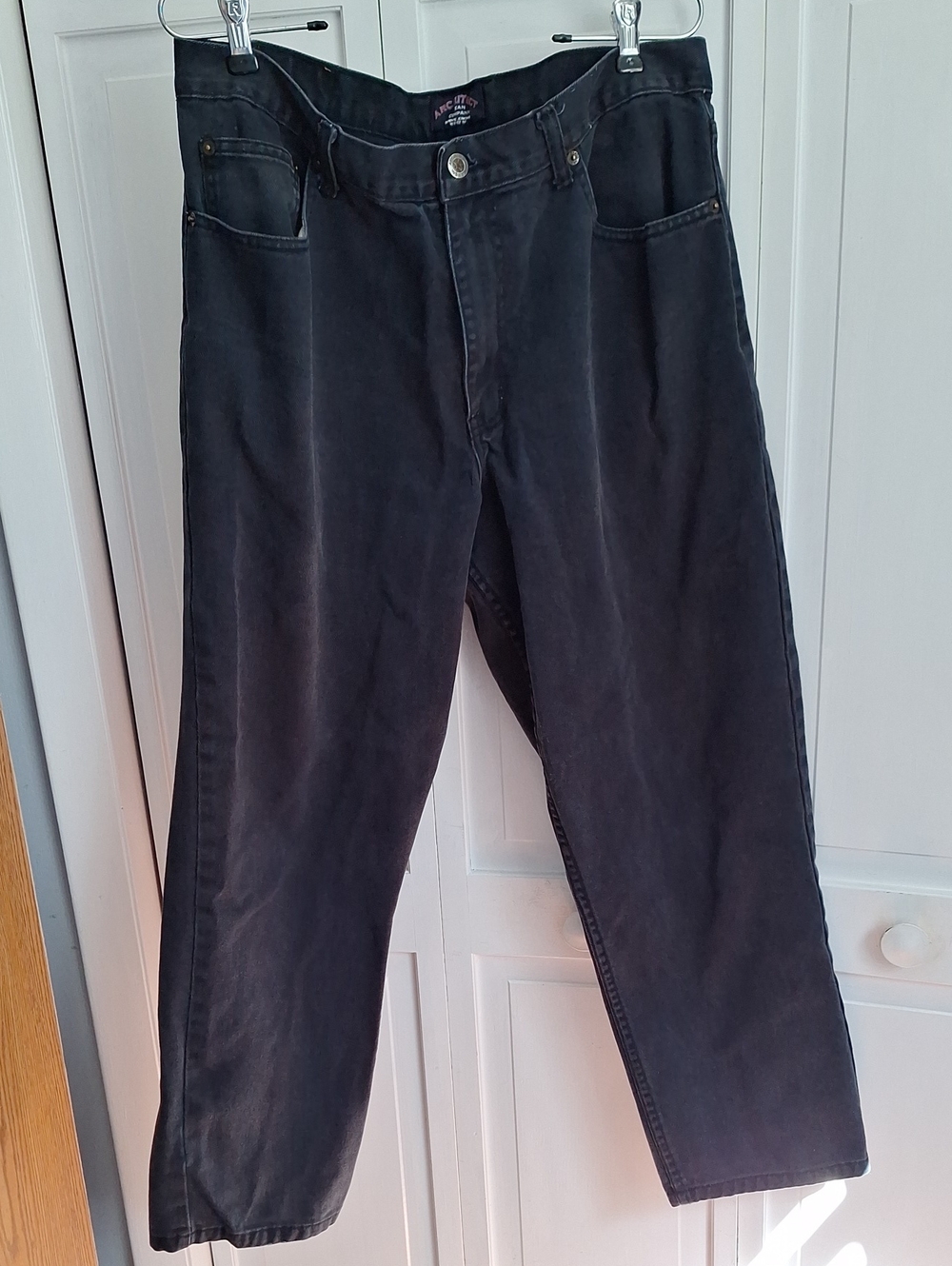 Architect Men’s Bootcut Jeans in Black